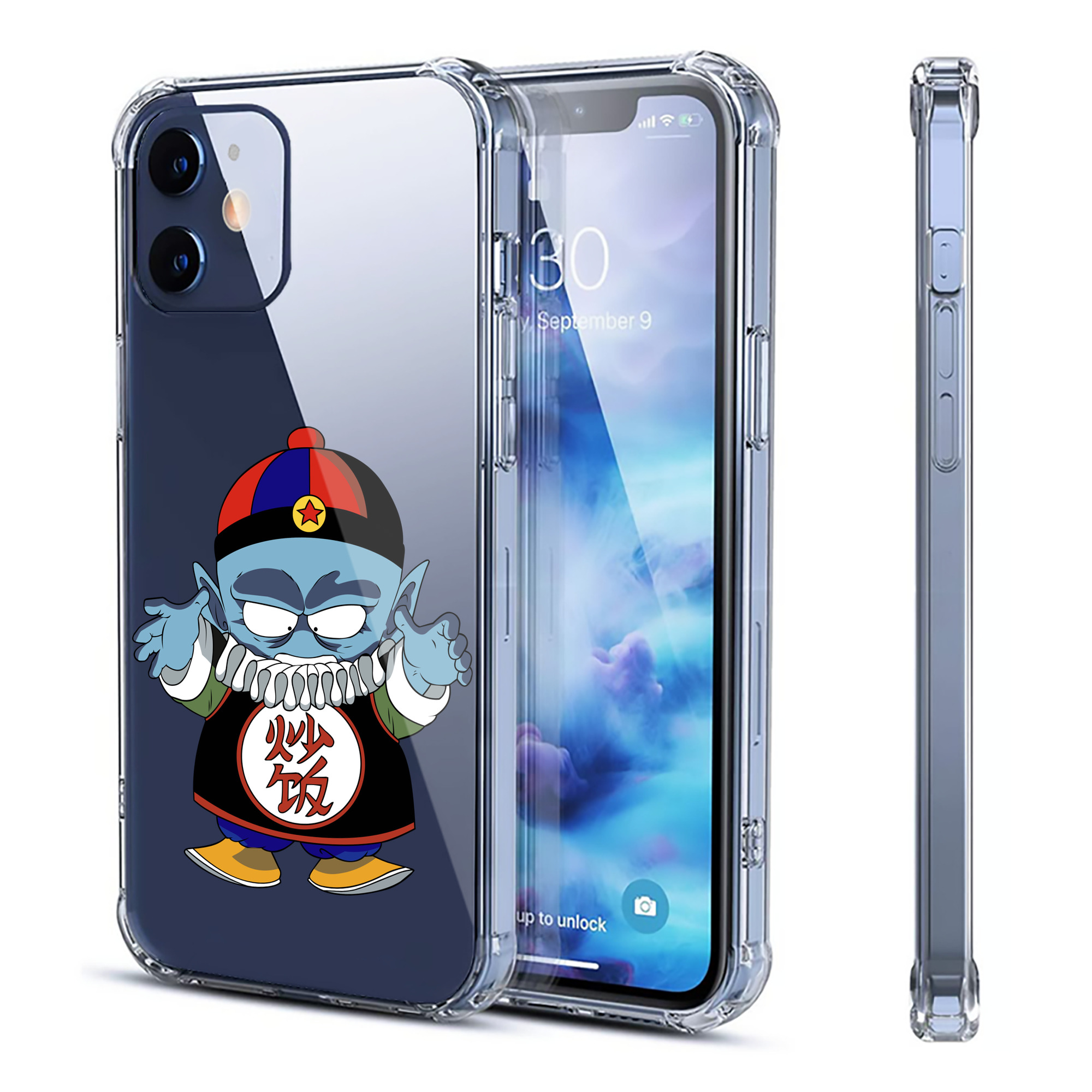 （画像用） ドラゴンボール DRAGON BALL 【iPhone 12シリーズ対応】透明スマホケース（クリアソフトケース）